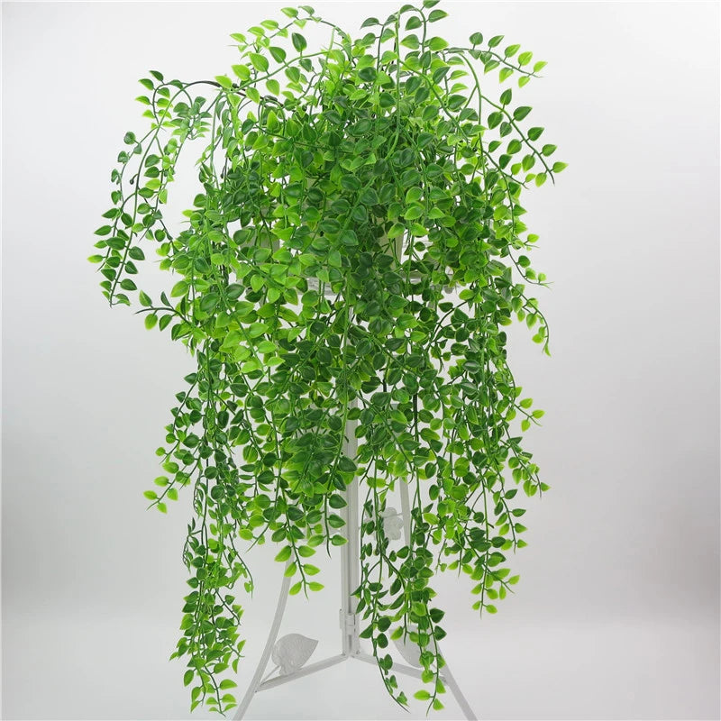 Artificial Plant Vines Wall Hanging Simulation Rattan Leaves Branches Green Plant Ivy Leaf Home Wedding Decoration Plant-Fall