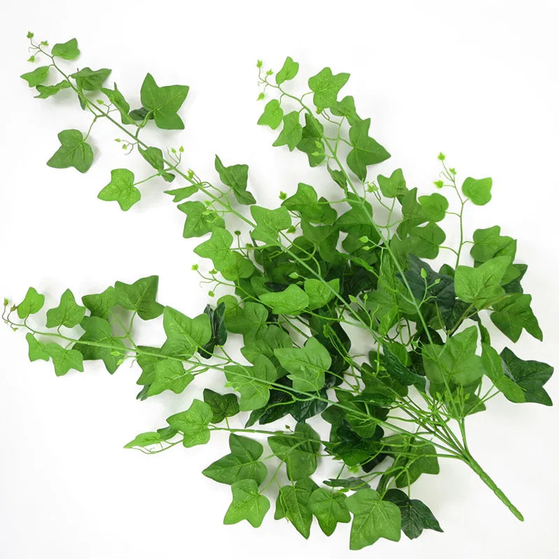 Artificial Plant Vines Wall Hanging Simulation Rattan Leaves Branches Green Plant Ivy Leaf Home Wedding Decoration Plant-Fall