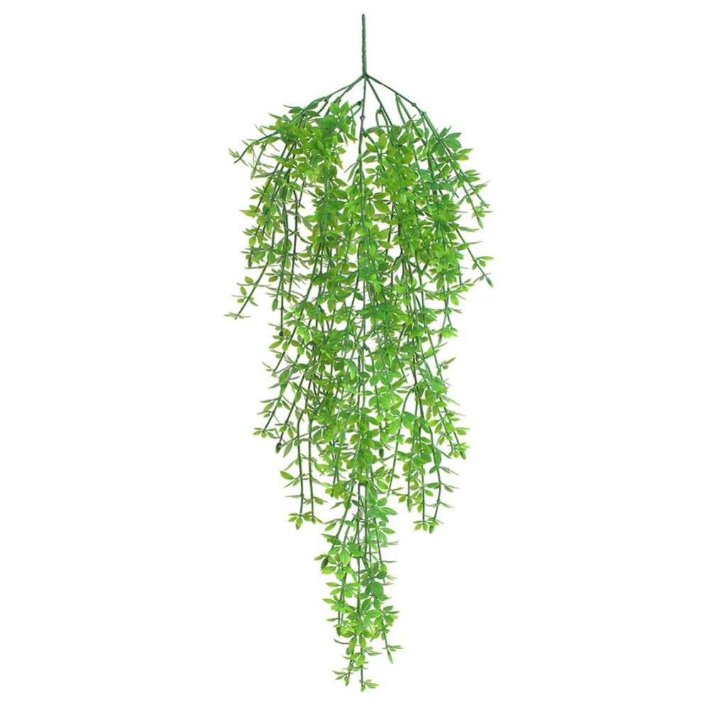 Artificial Plant Vines Wall Hanging Simulation Rattan Leaves Branches Green Plant Ivy Leaf Home Wedding Decoration Plant-Fall