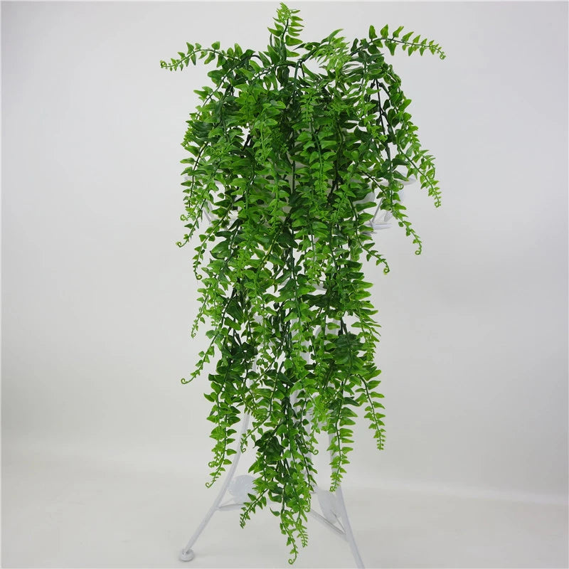 Artificial Plant Vines Wall Hanging Simulation Rattan Leaves Branches Green Plant Ivy Leaf Home Wedding Decoration Plant-Fall