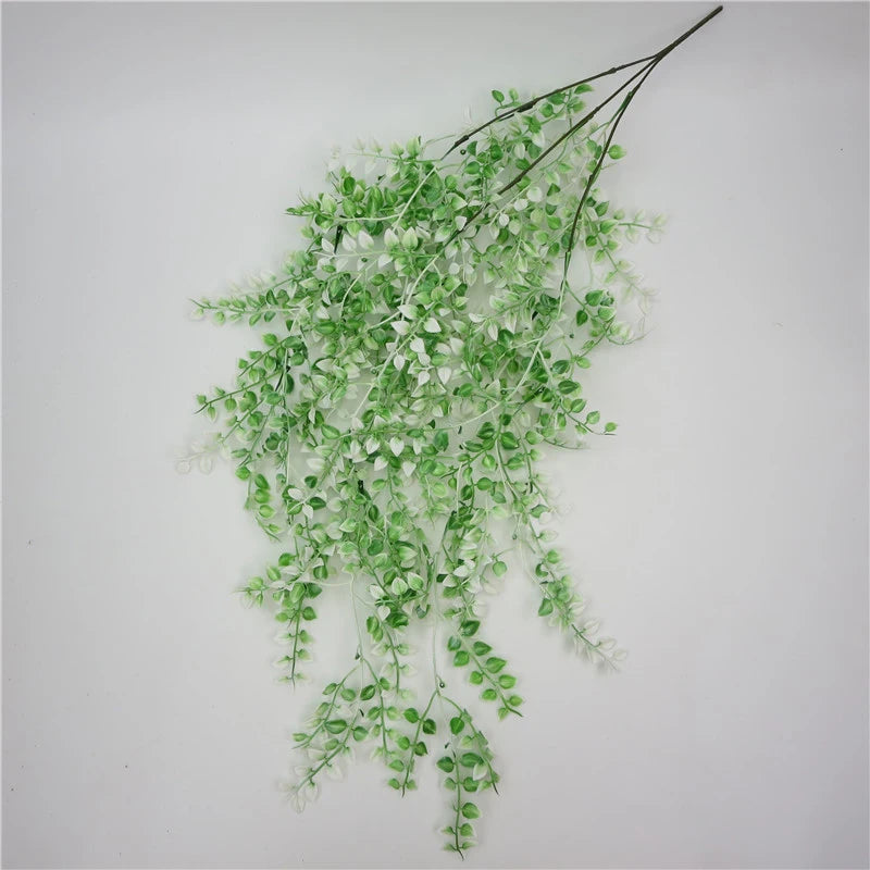 Artificial Plant Vines Wall Hanging Simulation Rattan Leaves Branches Green Plant Ivy Leaf Home Wedding Decoration Plant-Fall