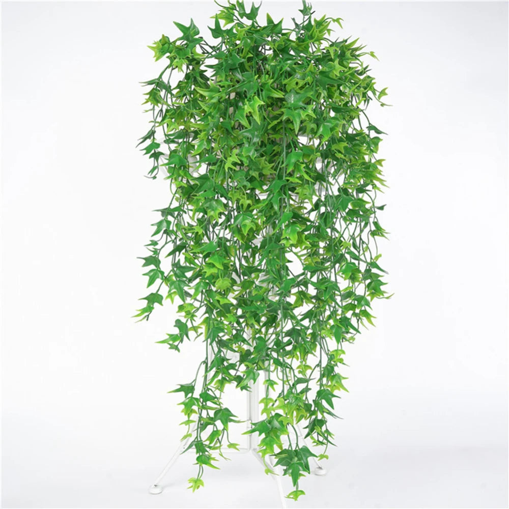 Artificial Plant Vines Wall Hanging Simulation Rattan Leaves Branches Green Plant Ivy Leaf Home Wedding Decoration Plant-Fall