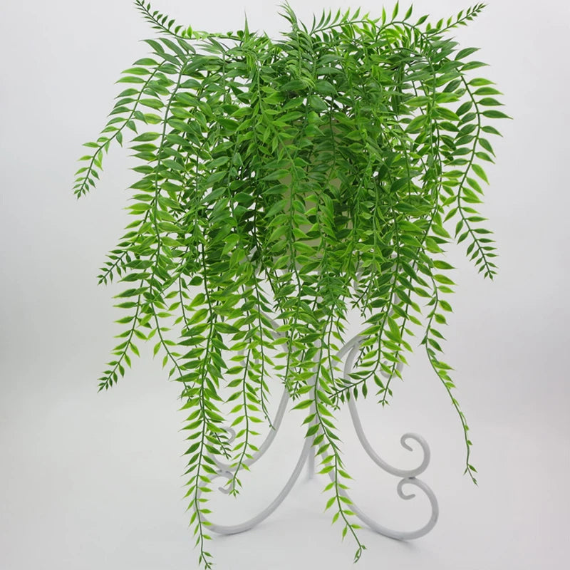 Artificial Plant Vines Wall Hanging Simulation Rattan Leaves Branches Green Plant Ivy Leaf Home Wedding Decoration Plant-Fall