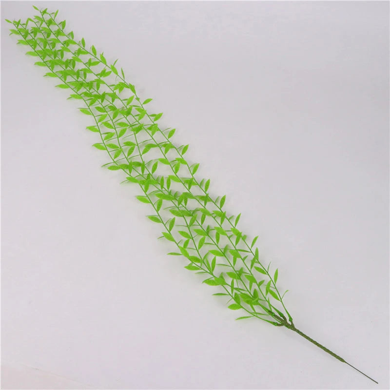 Artificial Plant Vines Wall Hanging Simulation Rattan Leaves Branches Green Plant Ivy Leaf Home Wedding Decoration Plant-Fall